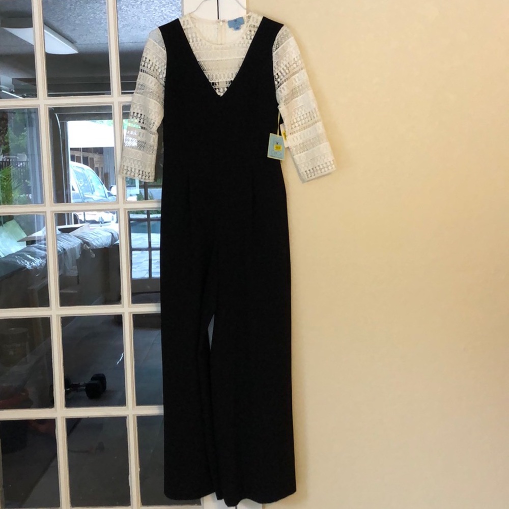 Black and White Jumpsuit